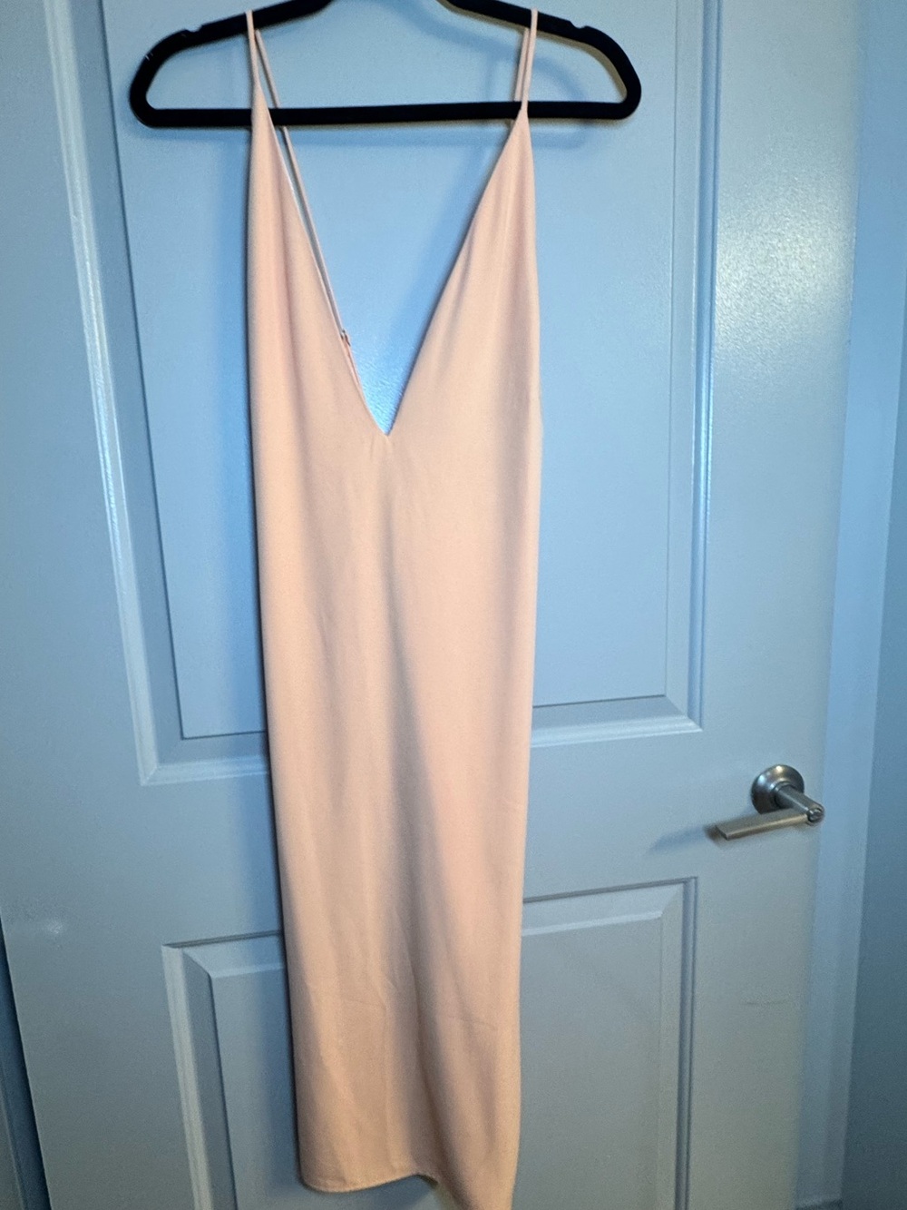 Lovers + Friends Blush Slip Midi Dress